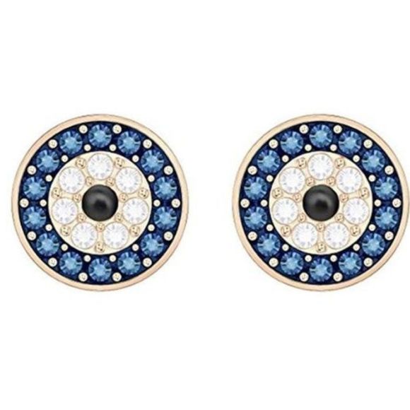 SWAROVSKI Luckily Evil Eye Pierced Earrings